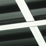 Closeup Of a Drywall ceiling grid frame member